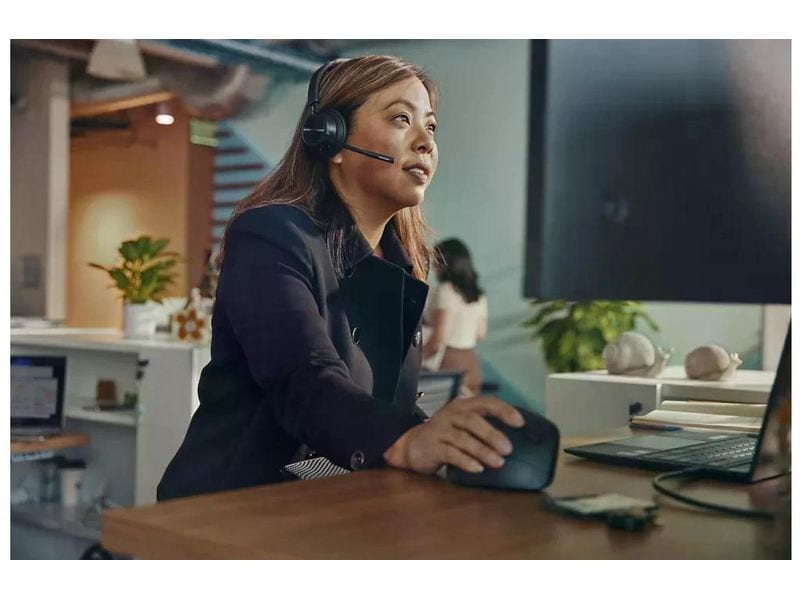 HP Headset Poly Savi 7310 MS Mono USB-Headset mit schnurloser DECT-Technologie