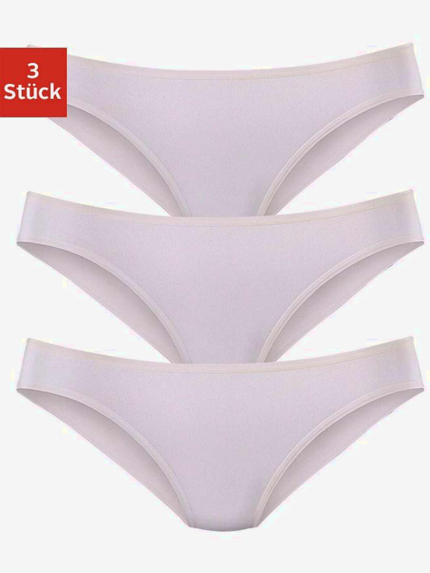 Bas de maillot de bain lot de 3 slips bikini lascana