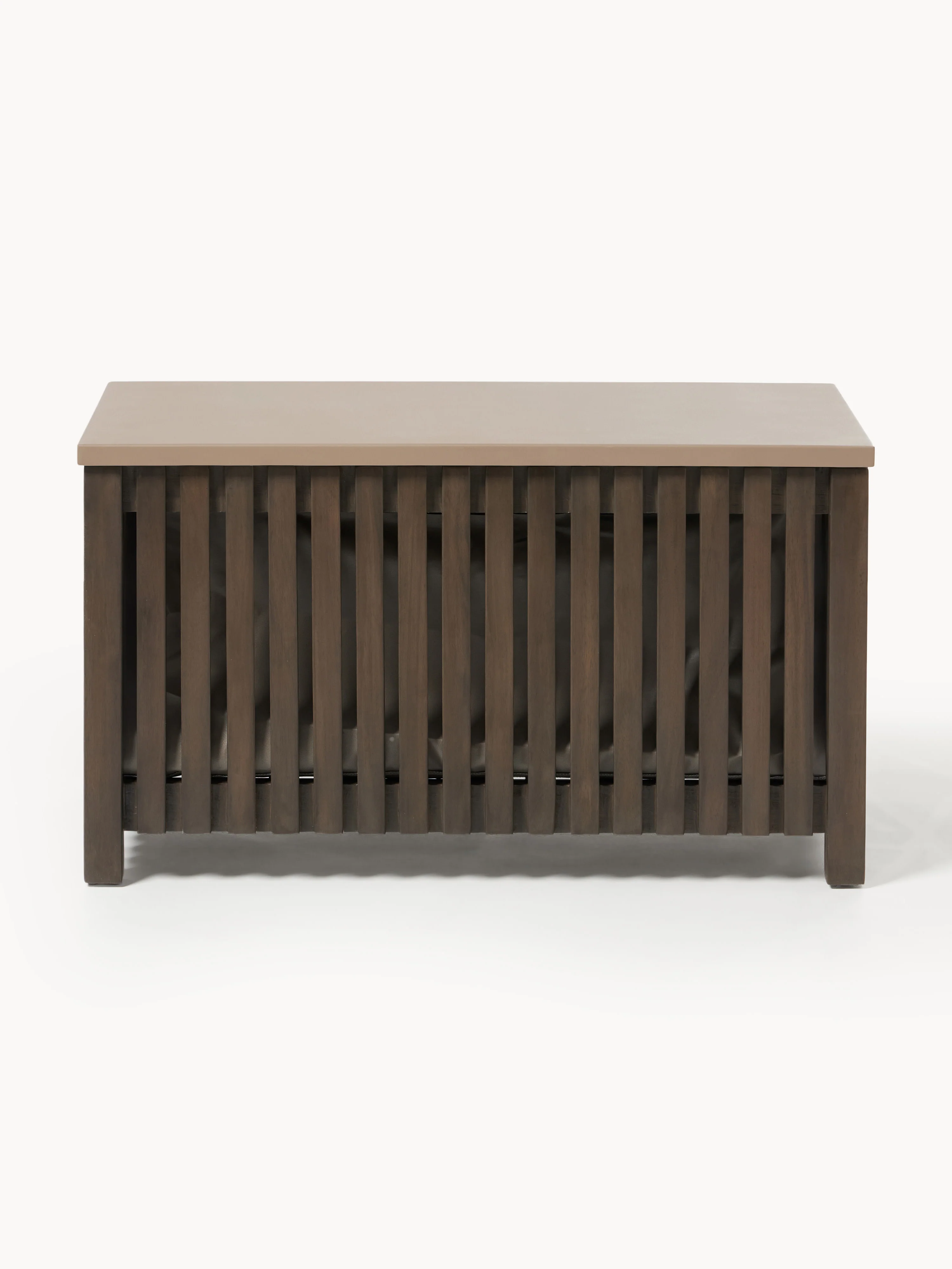 Tuinopbergdoos Arkin van acaciahout met voering, B 80 cm