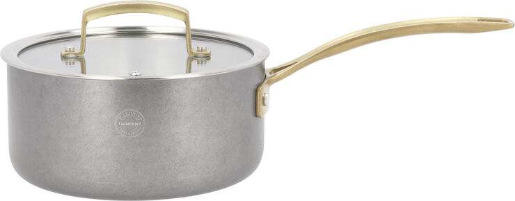 Pillivuyt Kasserolle med låg Durance 2 liter 18 cm Rustfrit stål Stål