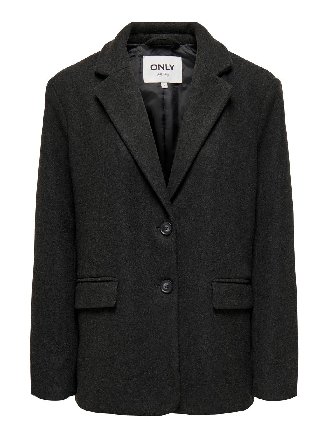 ONLWEMBLEY Blazer Dark Grey Melange