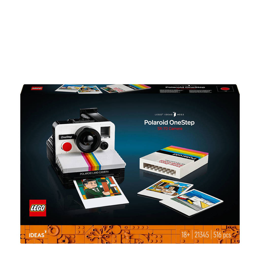 Mooi!Ideas Polaroid OneStep SX-70 camera Vintage Bouwpakket voor Volwassenen 21345