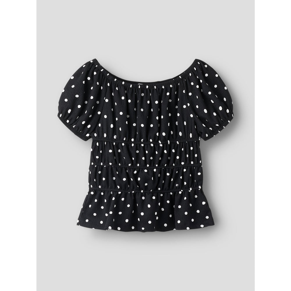 Køb Name It Black Nkfrachel Ss Top