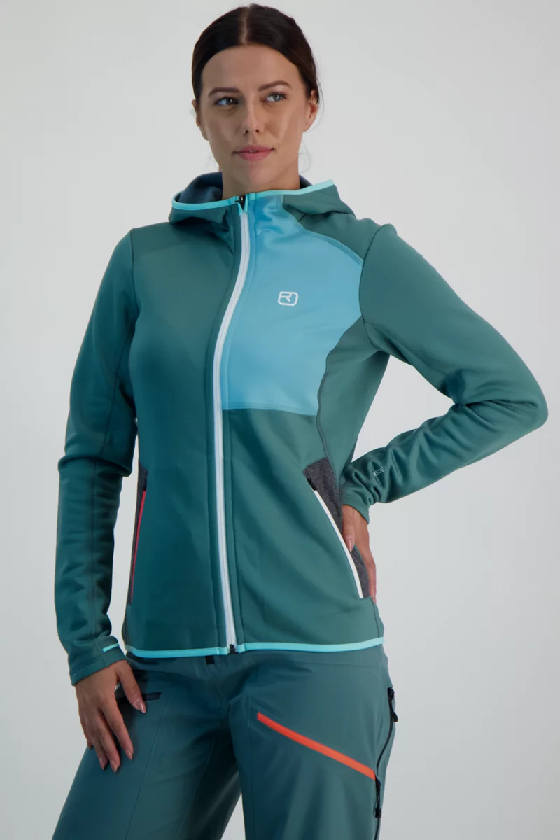 Ortovox Fleece Hoody Damen Midlayer