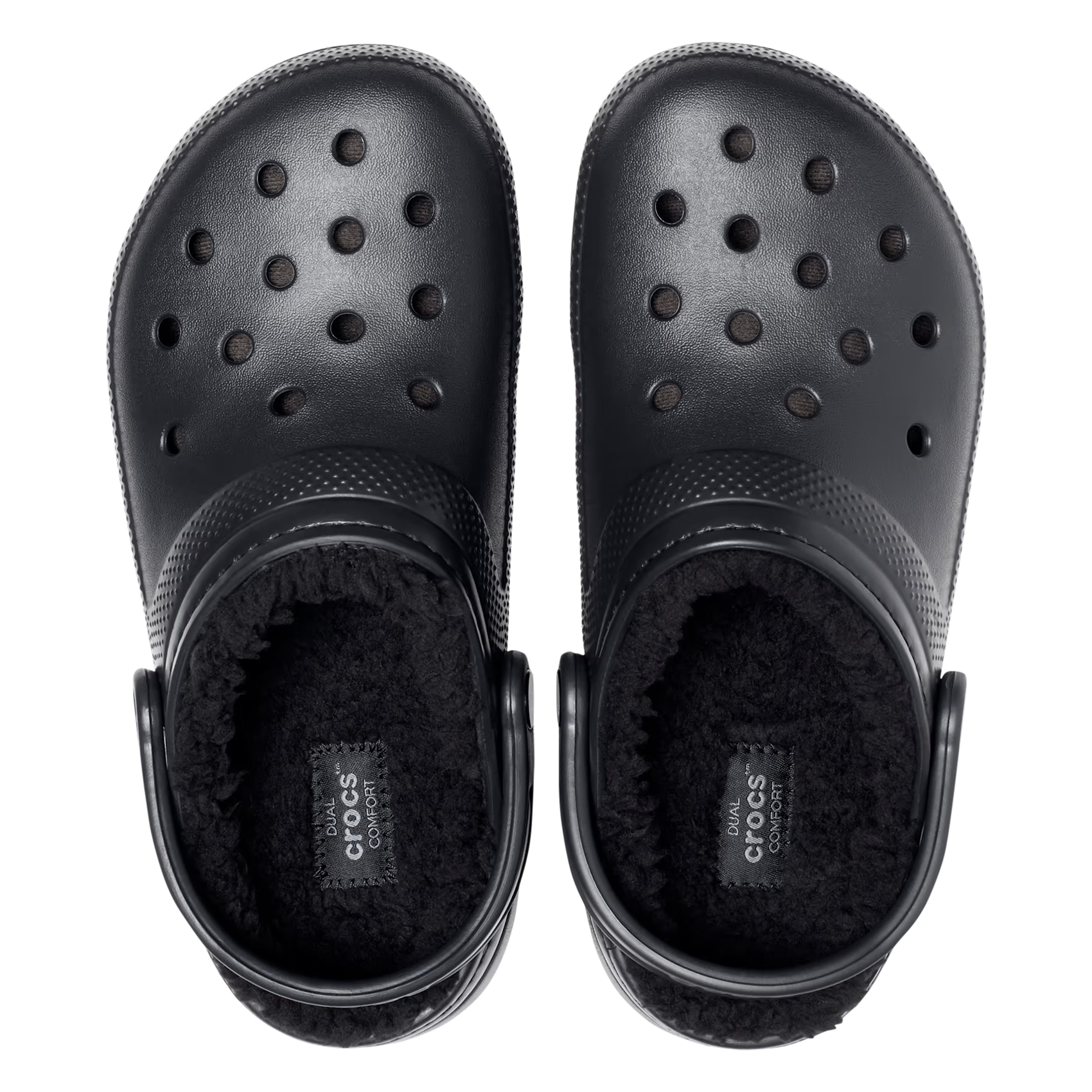CLASSIC LINED CLOG - Sabots fourrés à bout rond | Noir