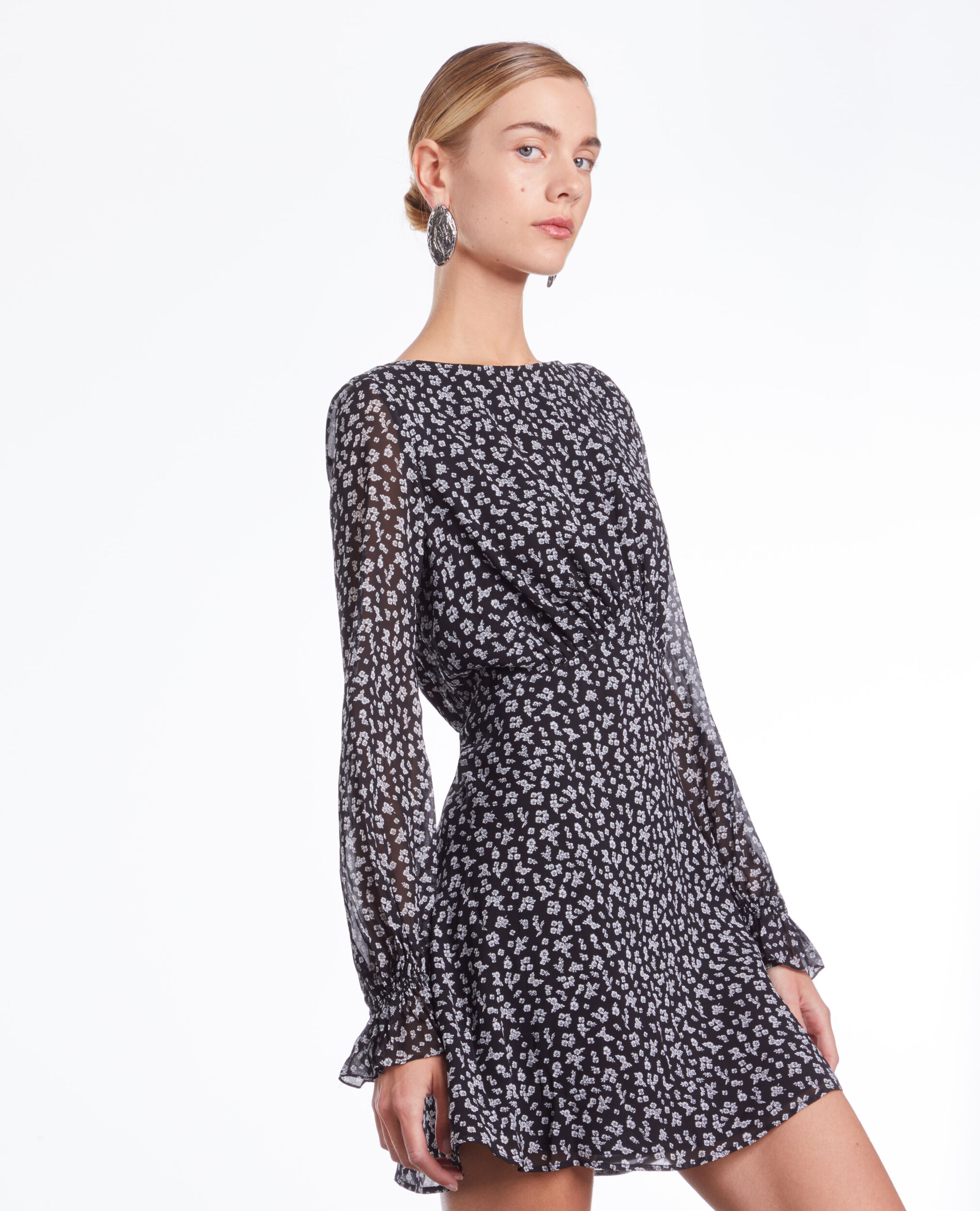 Robe courte imprimée