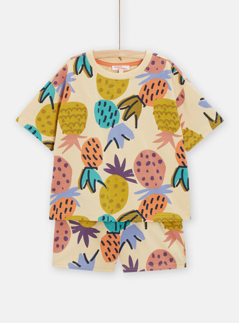 Pyjama mixte imprimé pour enfant