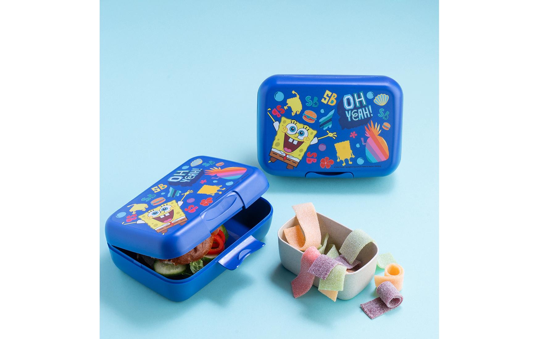 Lunchbox CANDY L SPONGEBOB space blueKinder-Brotdose mit Trennschale