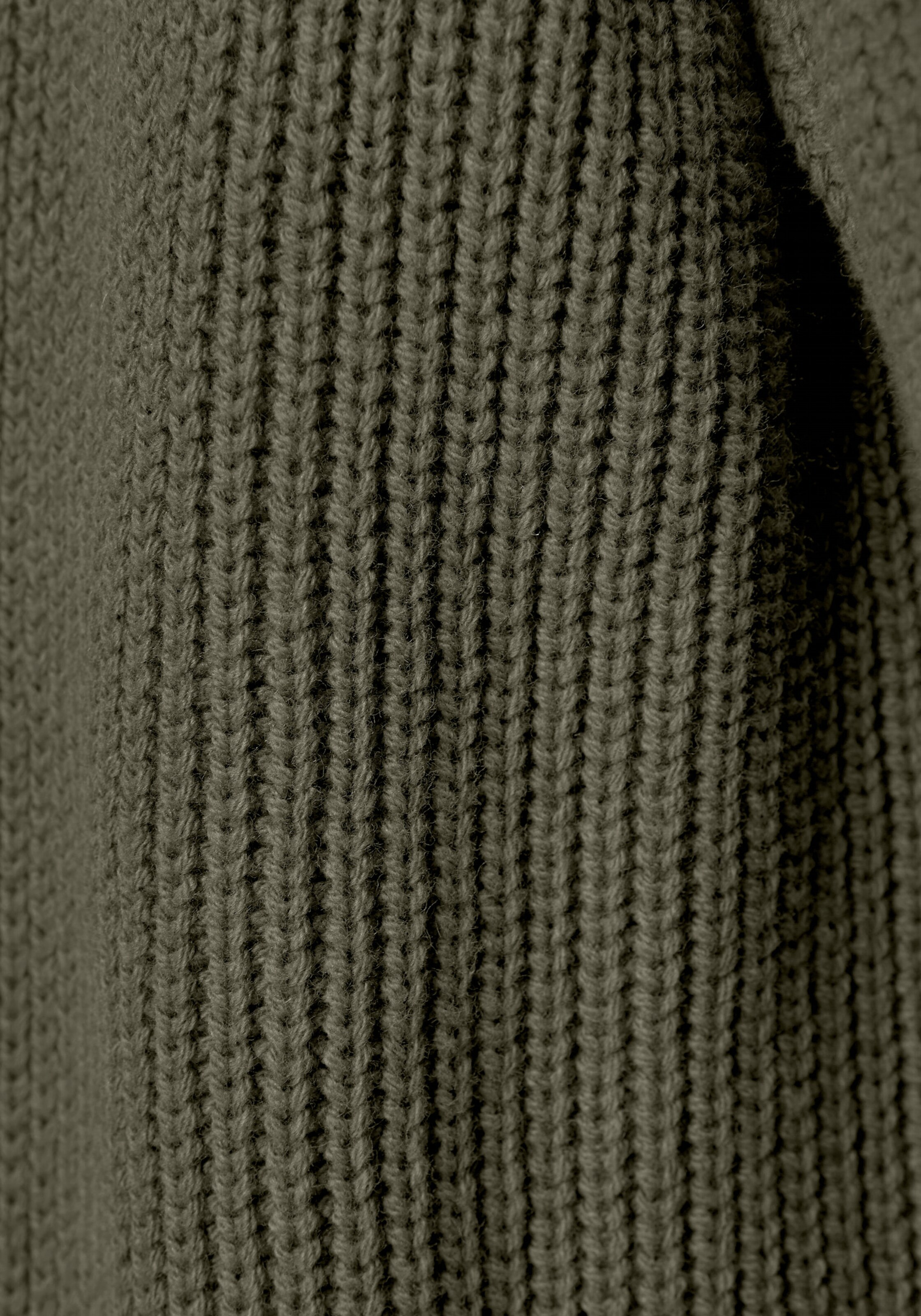 Longstrickjacke