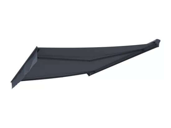 Store banne motirisé 3 x 2,5 m gris polyester LOZIO