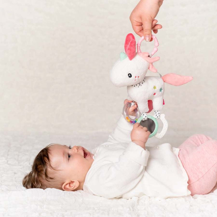 fehn® Aiko & Yuki Activity-Einhorn mit Ring