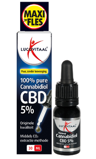 Lucovitaal Cannabidiol CBD Olie 5% 30ML
