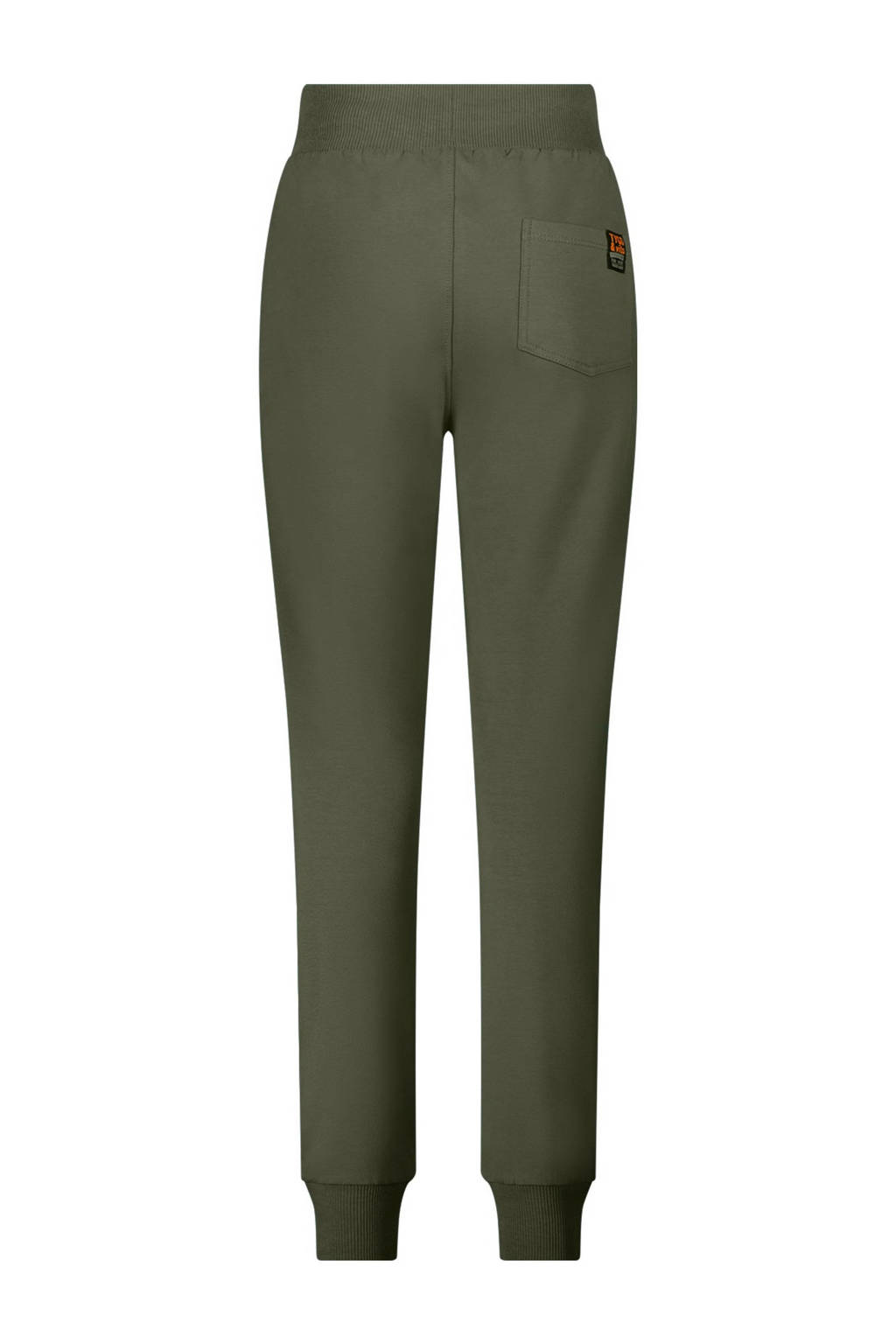 TYGO & vito slim fit joggingbroek Boaz tijmgroen