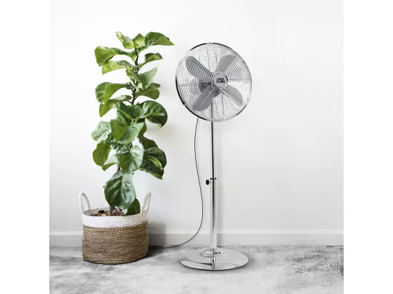 Ventilateur métal sur pied 50W 40CM - Cool Clima