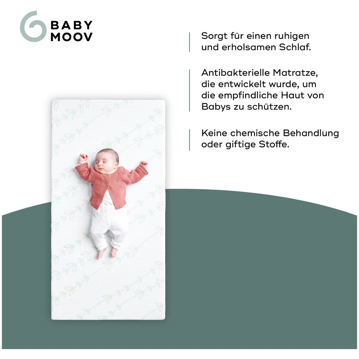 BabymoovBabymoov   Matratze Cosy Lite Antibakteriell 70x140cm