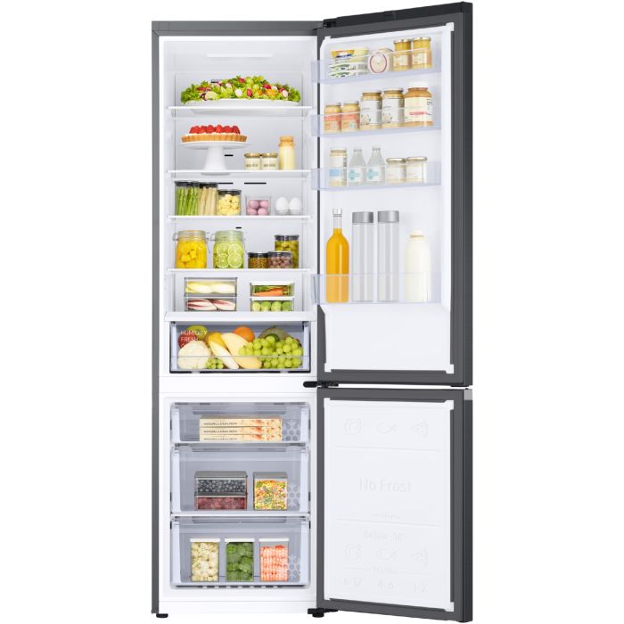 Samsung Kühl-Gefrierkombination RL38C600CB1/EG Black Steel