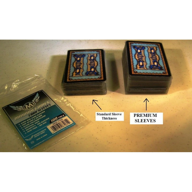 Lot de 50 Protège-Cartes PREMIUM 59x92mm