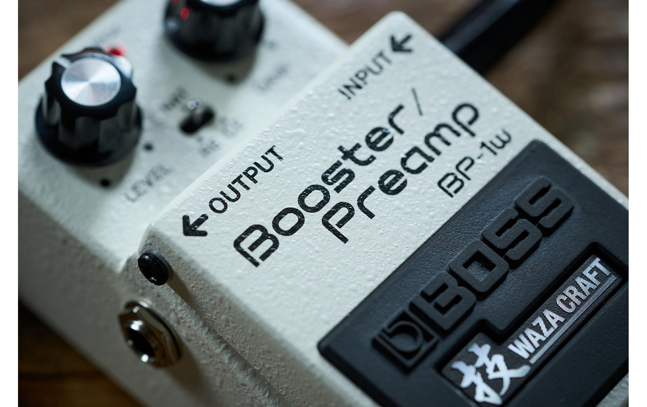 Pedal BP-1W<br>Natürlicher Clean-Booster und ikonische Vorverstärker-Sounds in einer Box