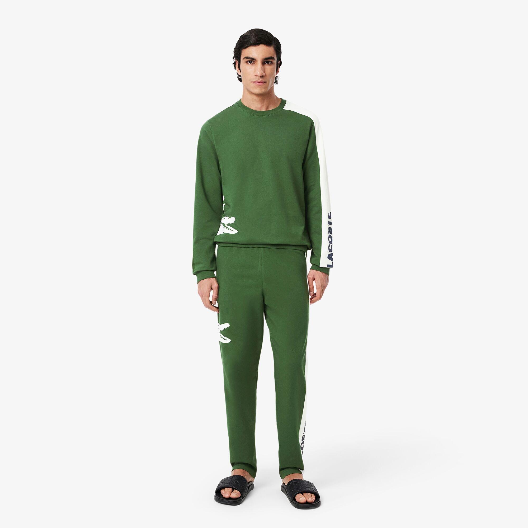 Lacoste Printed Lounge Sweatshirt