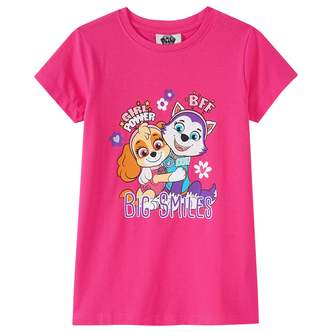 Topolino PAW Patrol T-Shirt mit großem Print pink