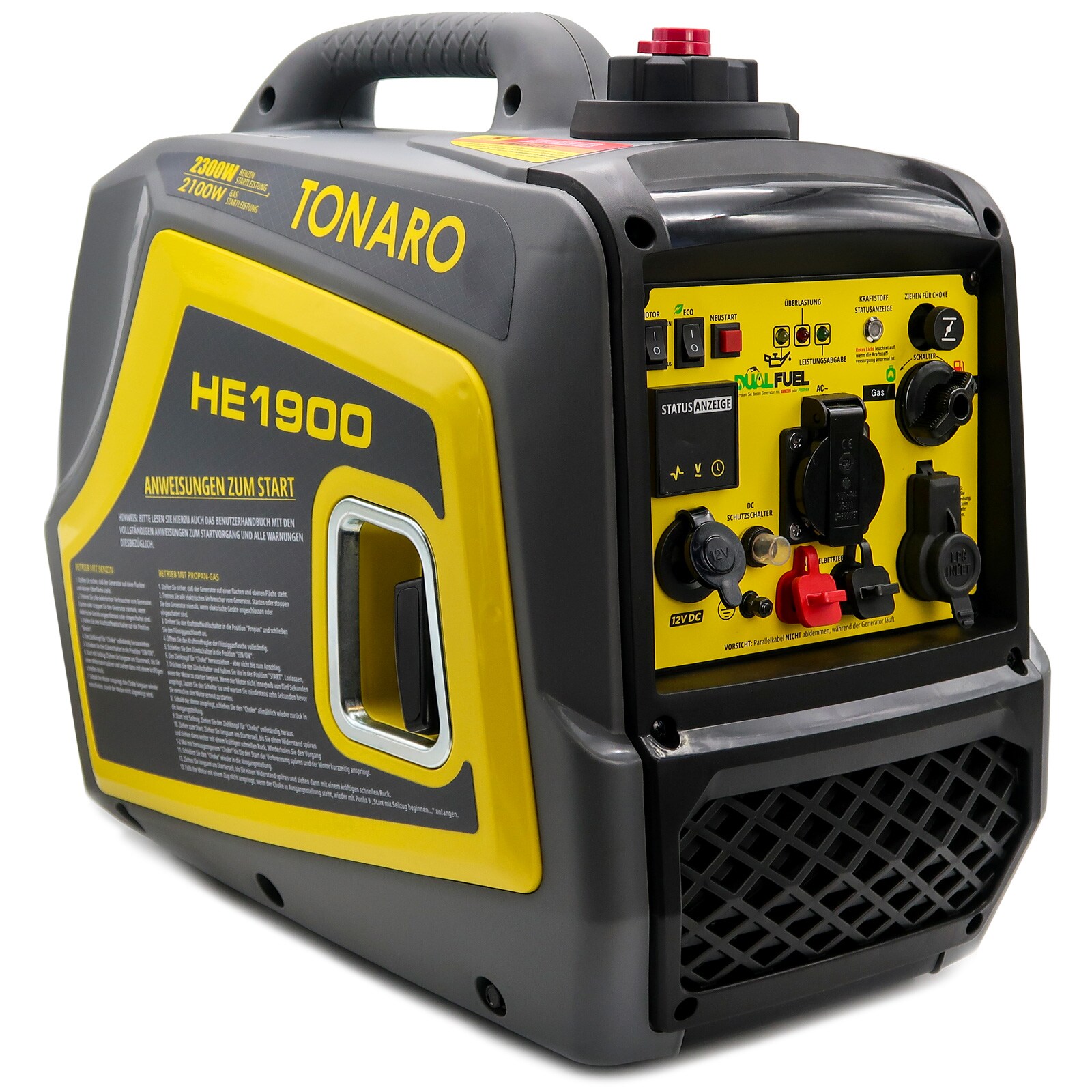 Tonaro Dual- Inverter Generator HE 1900