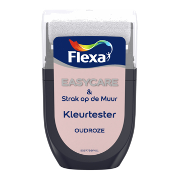 Flexa Strak op de muur Easycare kleurtester mat oudroze 30 ml