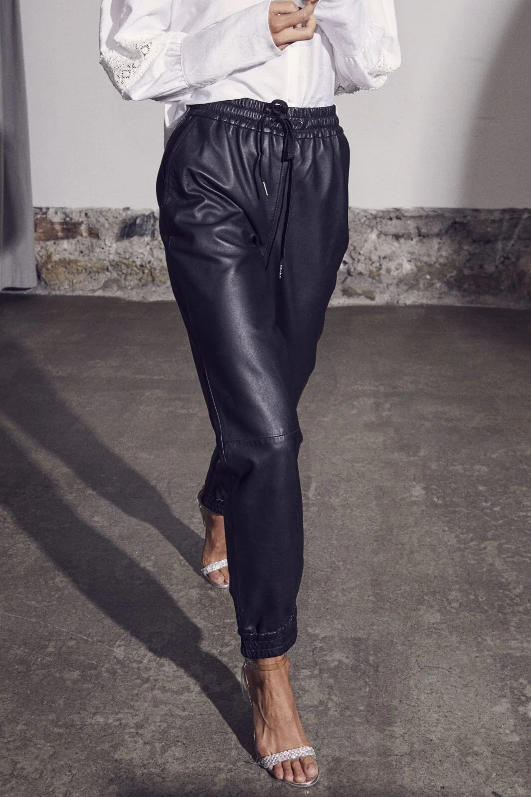 Co´Couture Shilohcc Leather Joggers