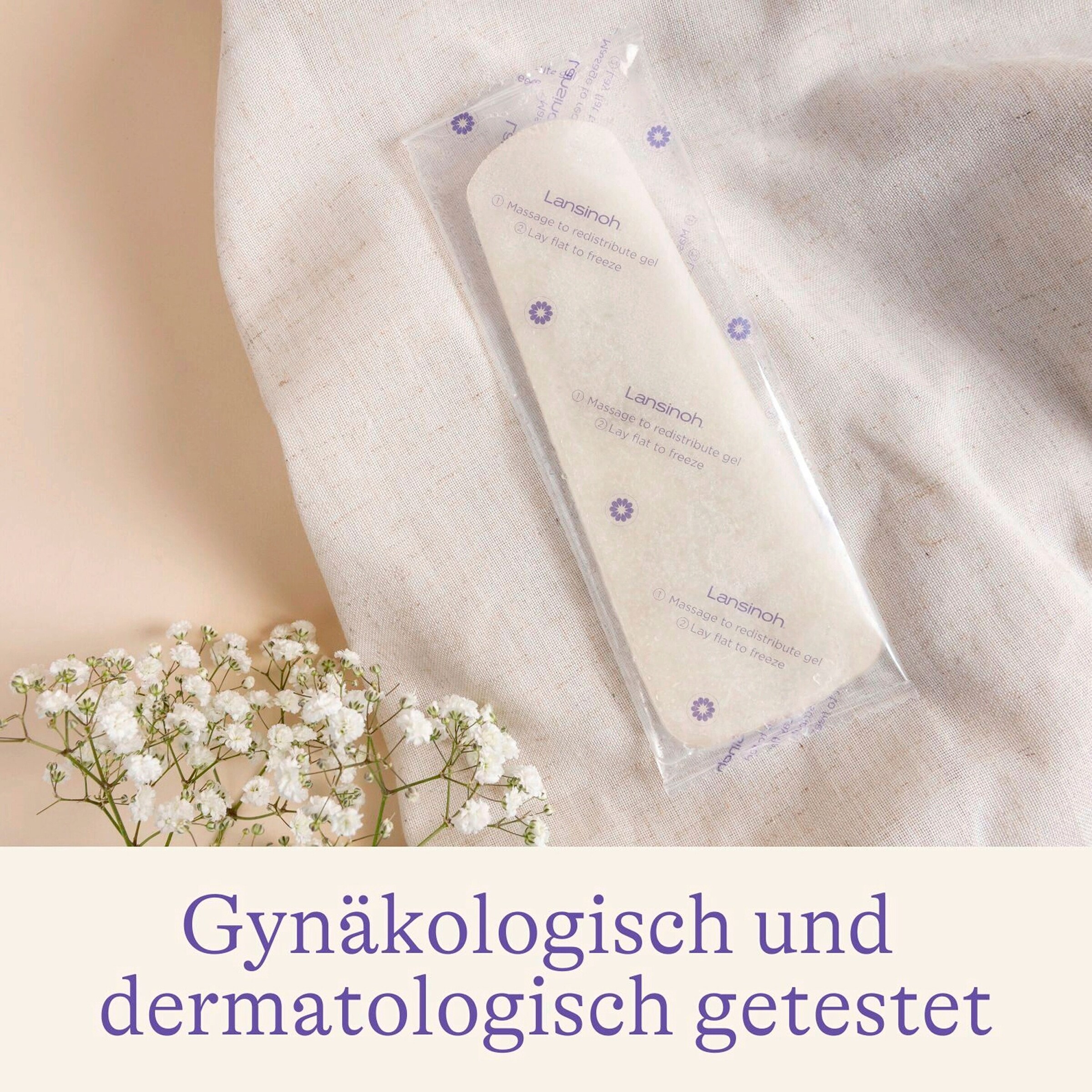 Lansinoh Wochenbettpad Cool&Care, 8 Stück