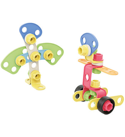 Quercetti Bygges?t - Techno Jumbo PlayEco+ - 52 Dele - 86164