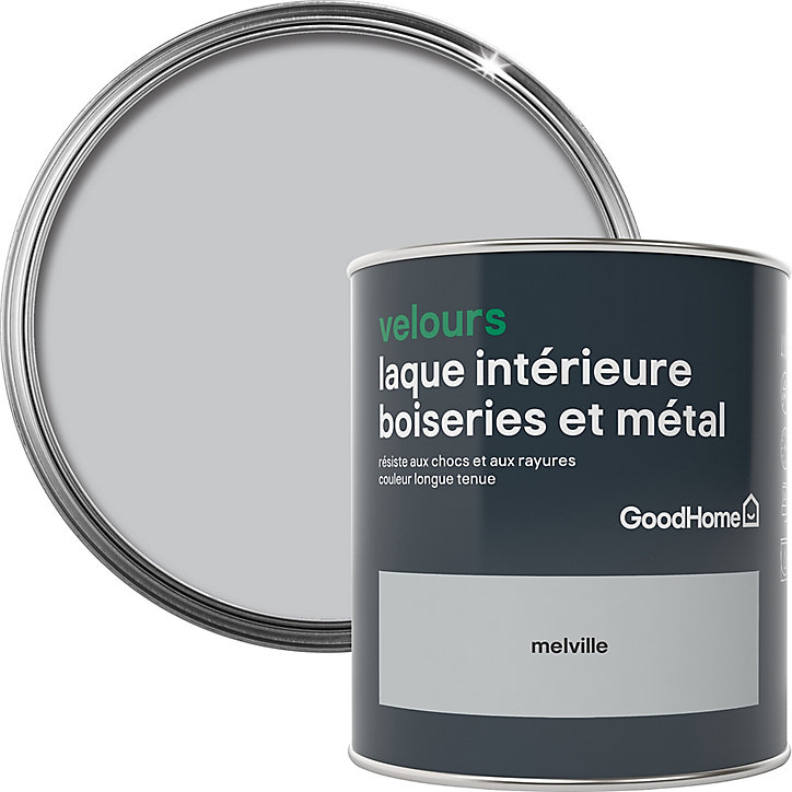 Laque boiseries et métal GoodHome Melville Velours 0,75L