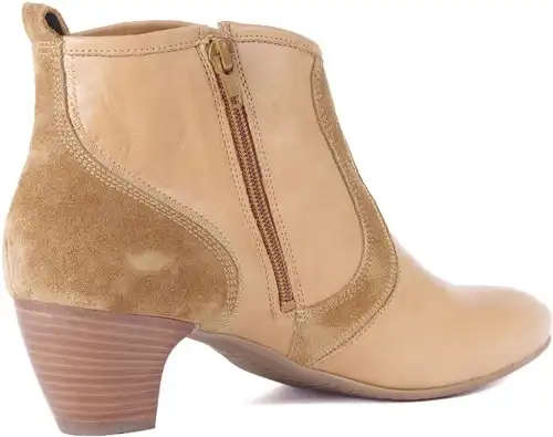 80226.56 THINK COGNAC - maat 38 enkellaars cognac - maat 38 Calandschoen