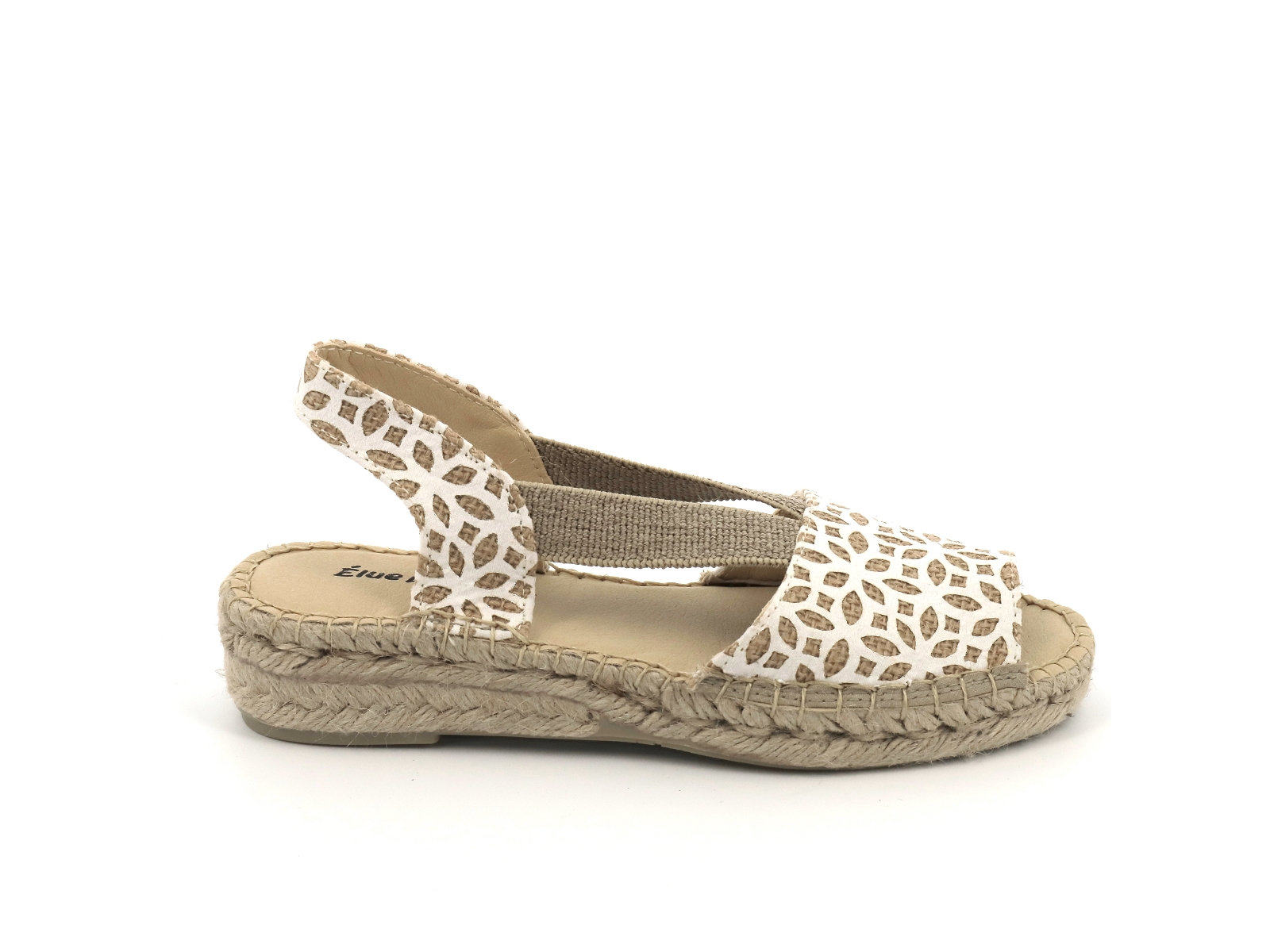 Elue par nous-JILANG Synthétique Blanc Beige