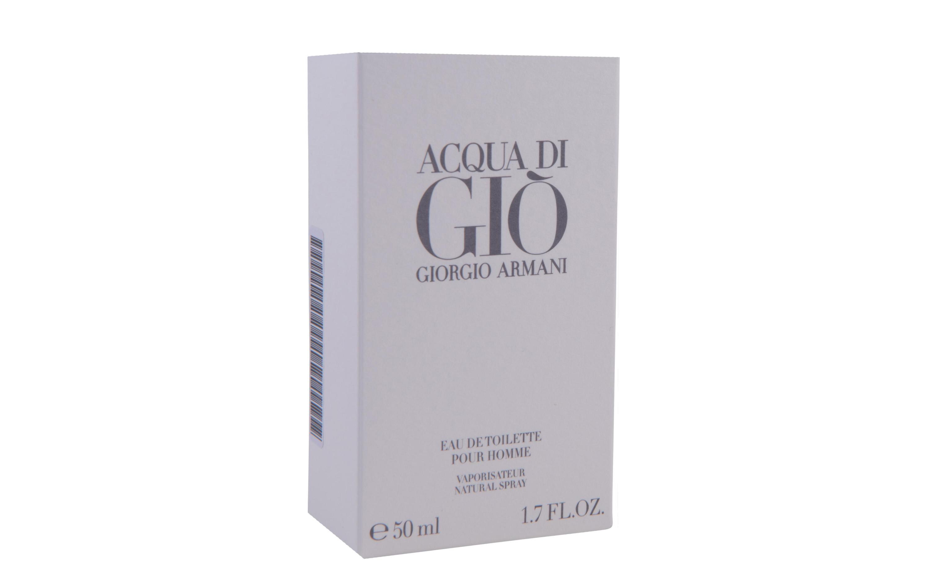Eau de Toilette Acqua di Gio 50 mlFrischer und klassischer Herrenduft