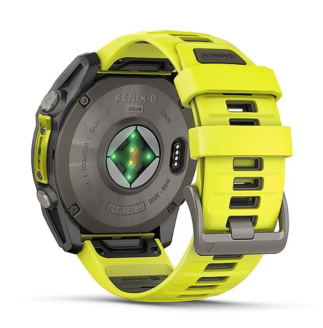 GARMIN - MONTRE GPS FENIX 8 - 51 mm SOLAR SAPPHIRE