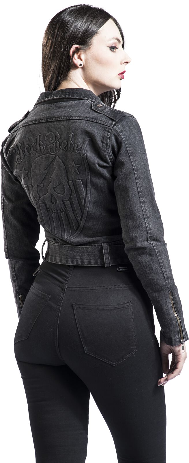 Veste en Jean Motard | Rock Rebel by EMP Veste en Jean