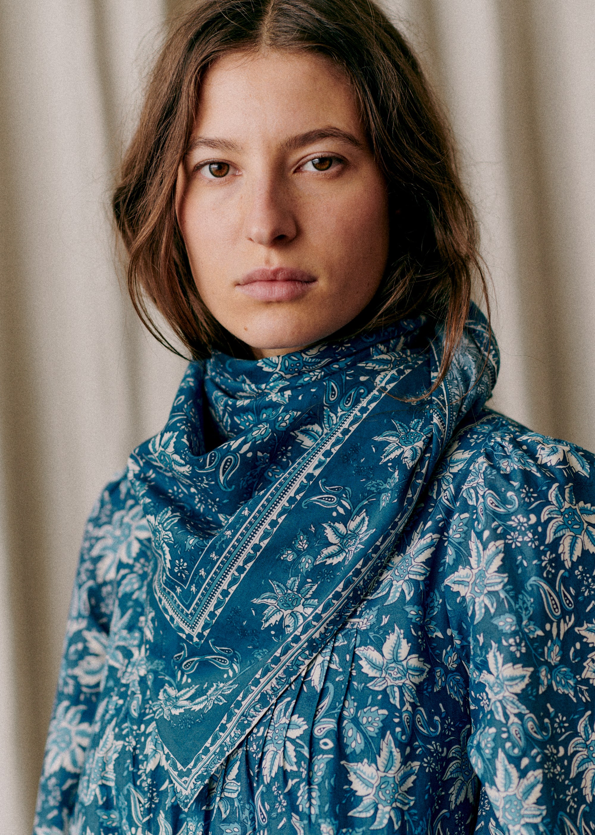 Foulard Sanaya - Sézane x Sea NY - Imprimé Dalhia - LES COMPOSANTES/DÉCOUVRIR 5906751