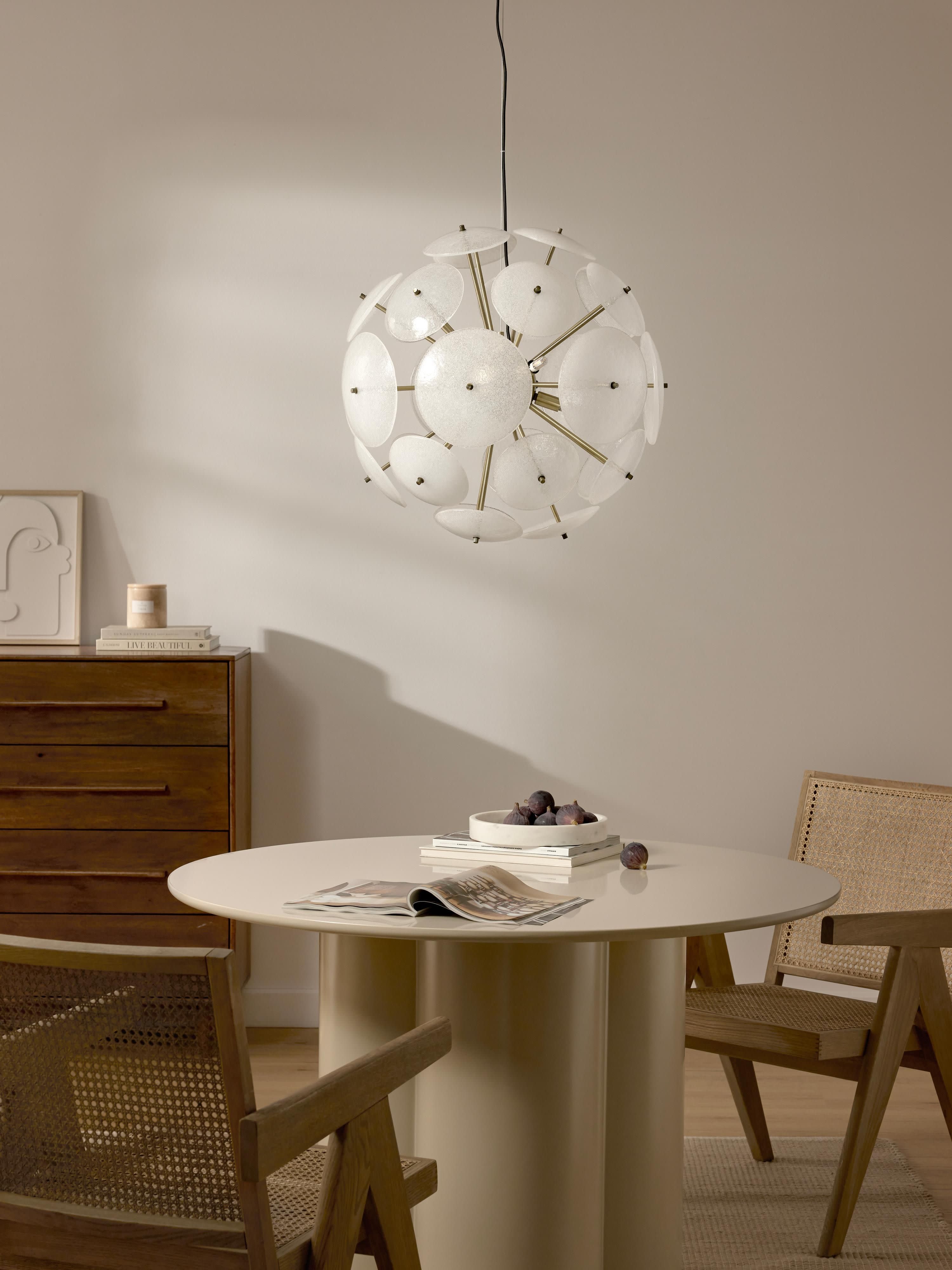Hanglamp Mireille van glas