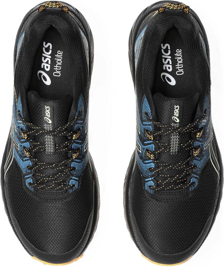 ASICS GEL-VENTURE 9 Haardloopschoen Trailschoen Zwart Oranje Matcha Mannen