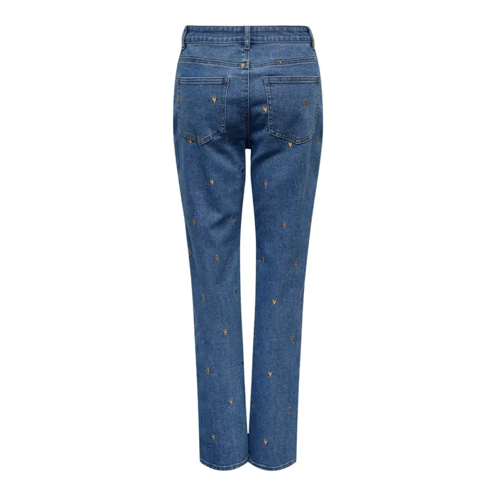 Only Riley High Waist Straight Jeans Dames