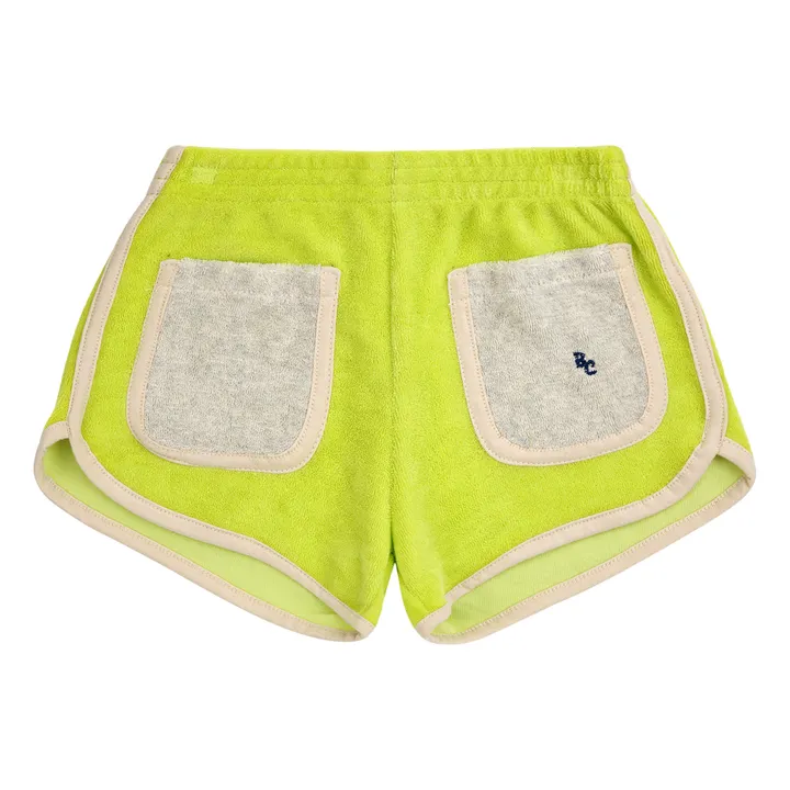 Bobo Choses Short Coton Bio Eponge | Vert anis