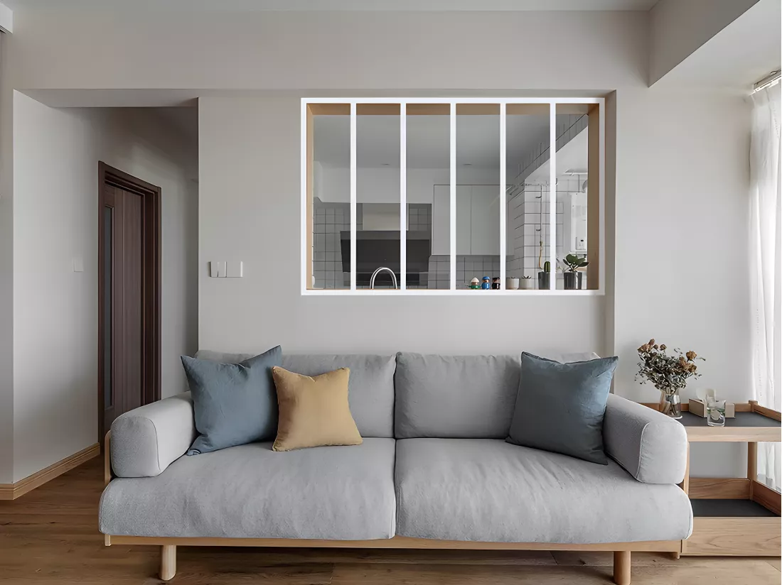 Verrière atelier en aluminium thermolaqué - 180x105 cm - Blanc - BAYVIEW