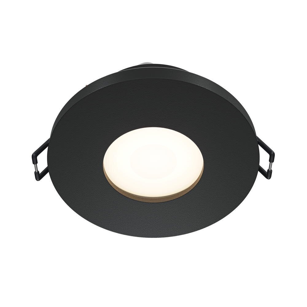 Stark inbouw plafondspot in zwart GU10 IP65 rond
