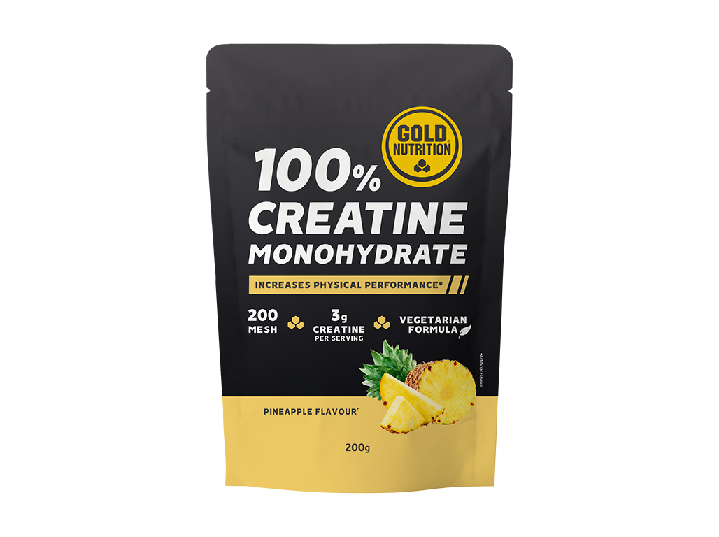 CREATINA GOLDNUTRITION MONOHYDRATE ANANÁS 200G