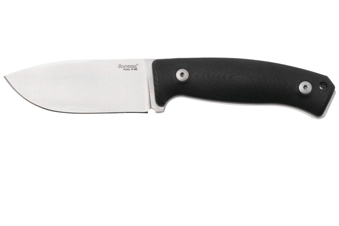 LionSteel M2M GBK Black G10 vaststaand mes