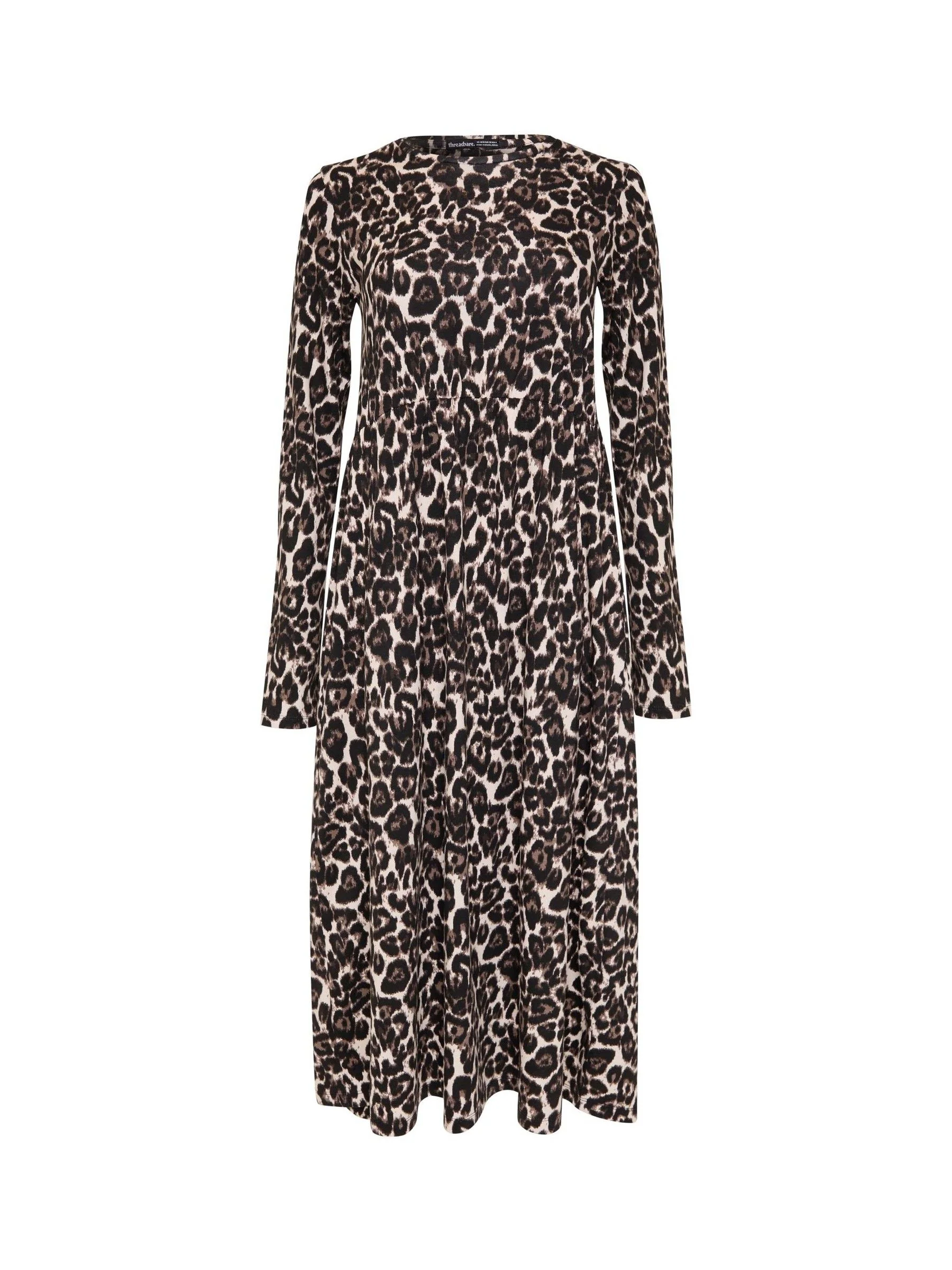 Animal - Threadbare Long Sleeve Jersey Midi Dress