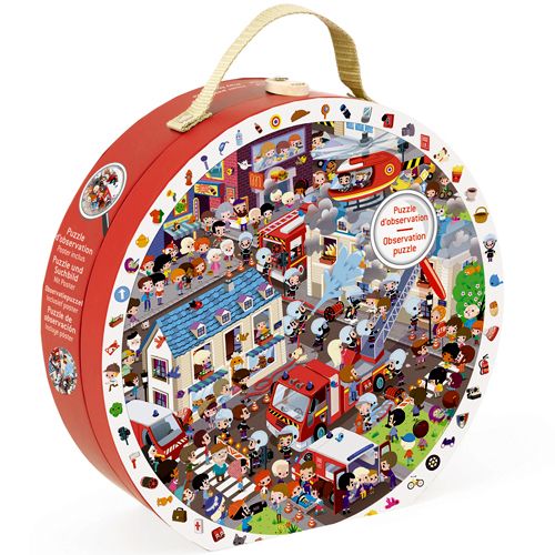 Janod zoekpuzzel brandweer (208st) 2793