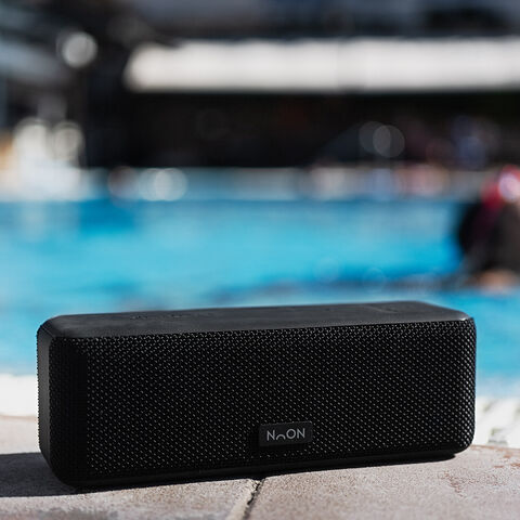 Noon Audio FLIXX – betaalbare en waterdichte streamingluidspreker met goed geluid Zwart