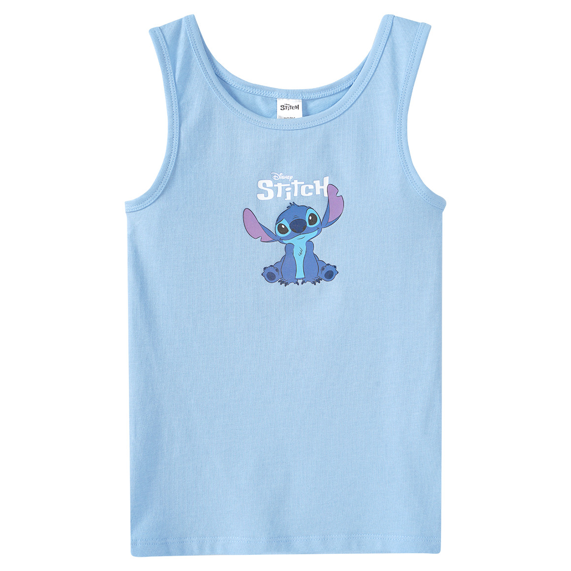 Topolino 2 Disney Stitch Unterhemden im Set dunkelblau / hellblau
