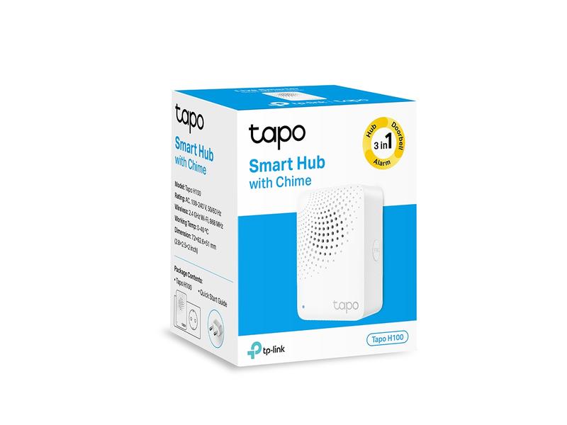 TP-Link Smart Hub mit Klingelton Tapo H100 Tapo Smart IoT Hub mit Klingelton