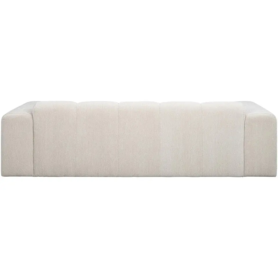Bank Beau 3-zits - stof Raven - beige